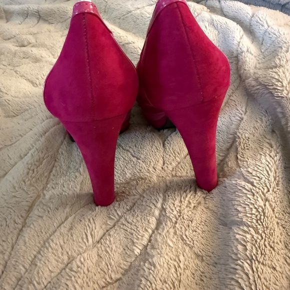 🔥 👠hot pink stiletto 5” kalli juke high heel platform beautiful size 9 🔥👠 - Picture 3 of 9